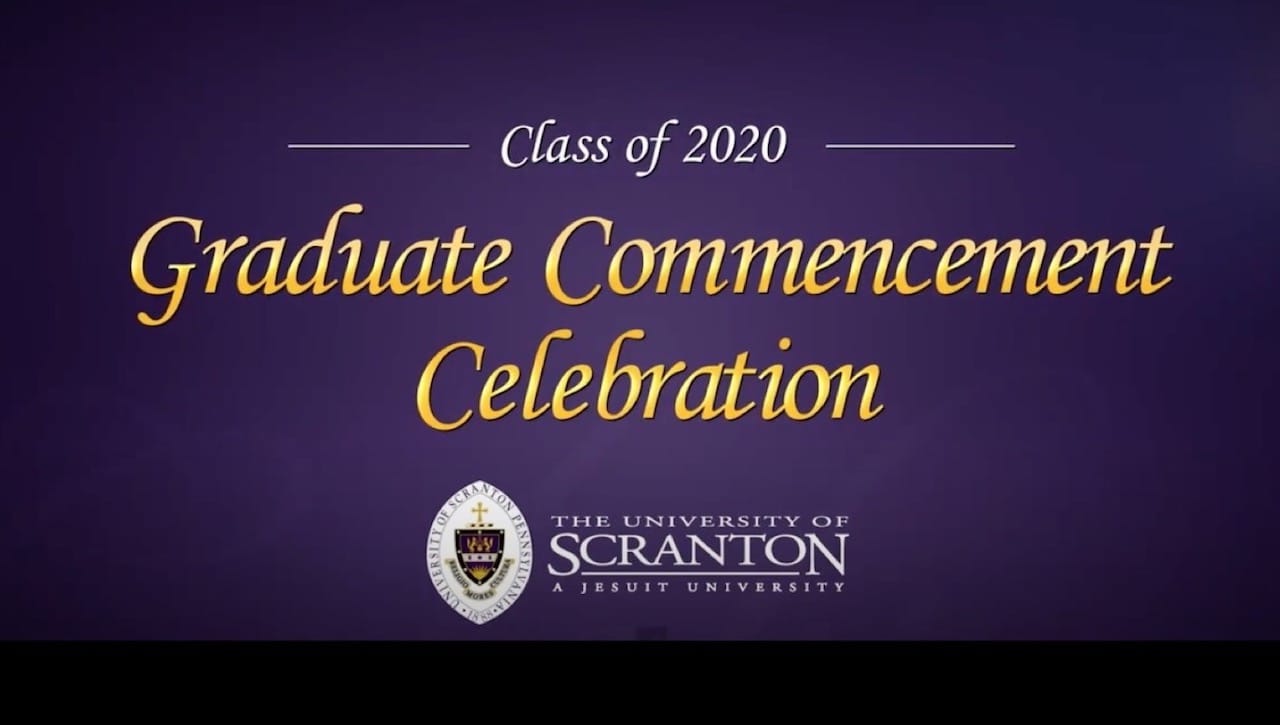 The University conferred more than 600 master’s and doctoral degrees at a virtual celebration on May 30. The degrees were conferred to graduates as a group. A formal commencement ceremony, at which graduates will be individually recognized, will take place on Oct. 25 at the Mohegan Sun Arena at Casey Plaza, Wilkes-Barre.