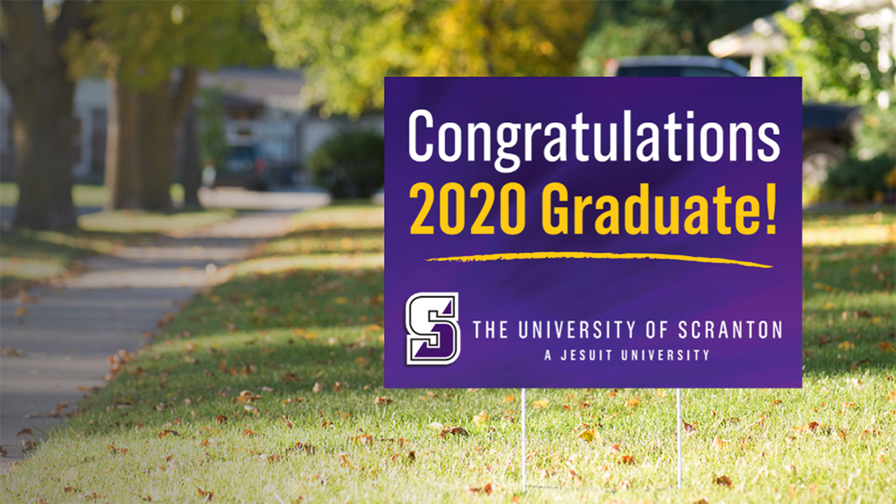 Celebrate your Graduation -- Order your Free Yard Sign by May 17