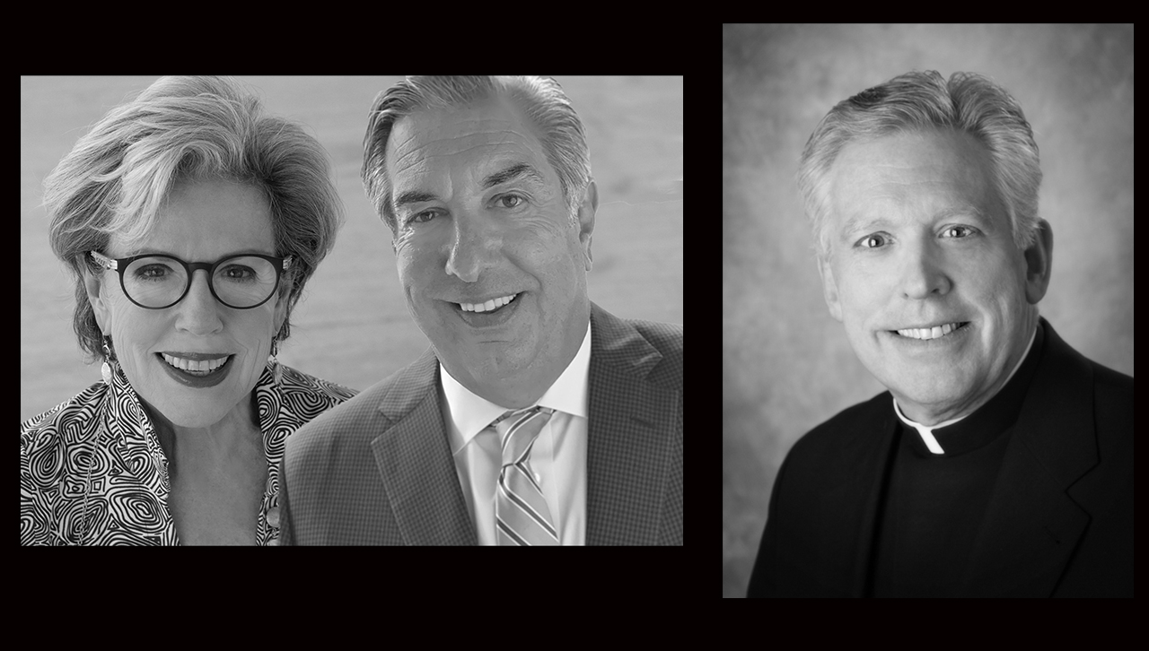 The President's Business Council Will Honor Margaret “Maggie” Quinn Mariotti, Au.D. P’10, John R. Mariotti, D.M.D. ’75, P’10 and Monsignor Joseph G. Quinn, J.D., J.C.L. ’72 at its virtual 19th Annual Award Celebration Thursday, Oct. 8.