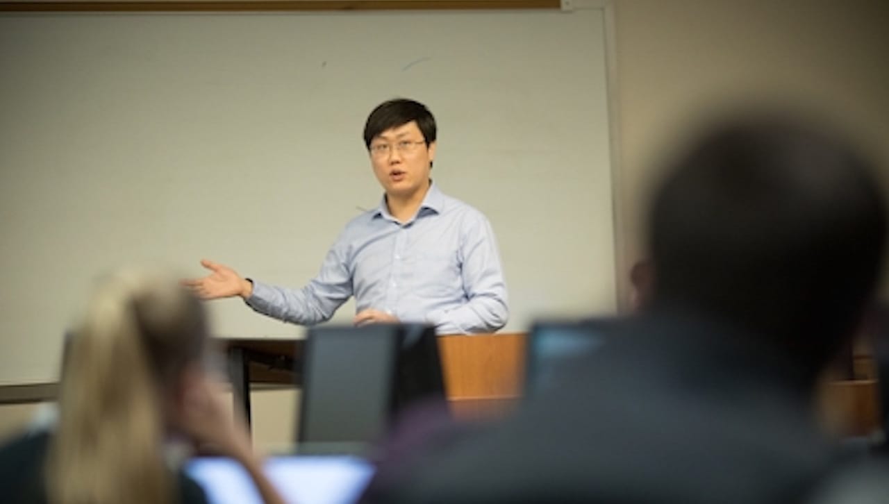 Yibai Li, Ph.D., associate professor of operations and information management at The University of Scranton, charged students in his data mining course to see whether they could use real data to predict egg prices six weeks ahead of time.