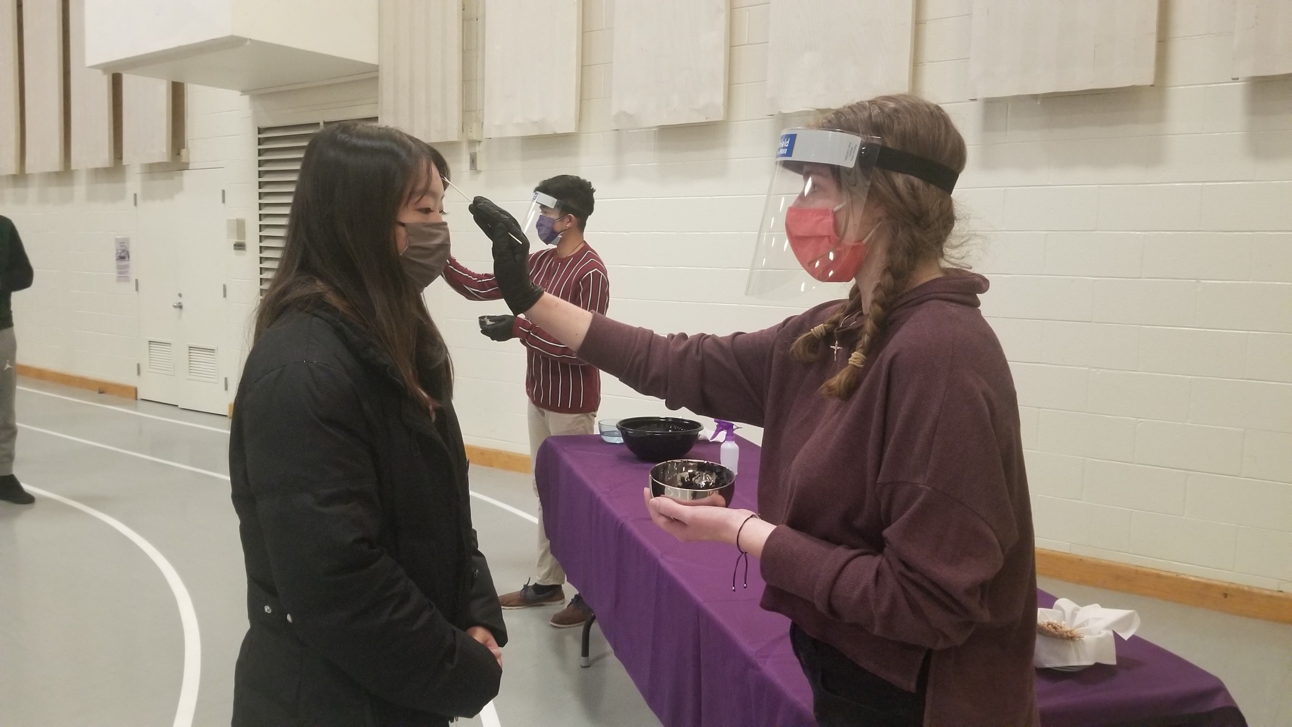 Ash Wednesday at The University of Scranton image