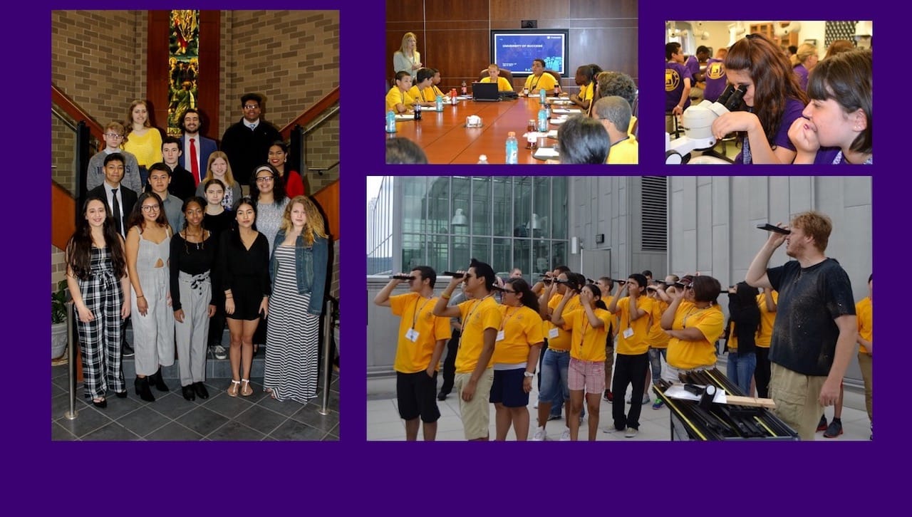 The University of Scranton’s University of Success, a four-year pre-college mentorship program that is offered free of charge to participants, is now accepting applications for the upcoming 2021 academic year that begins this summer. Applicants must be currently enrolled in the eighth grade.