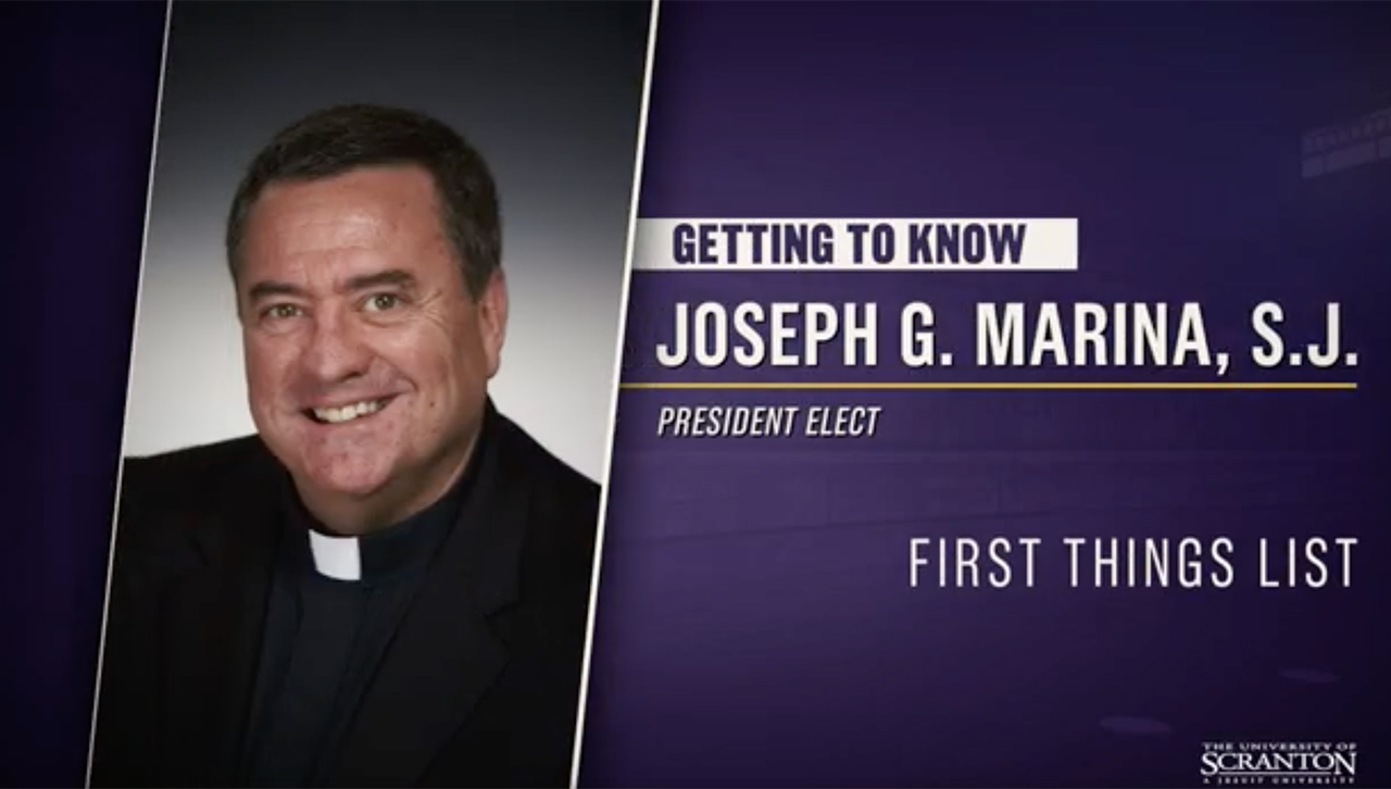 Getting to Know Father Marina: First Things List Impact Banner