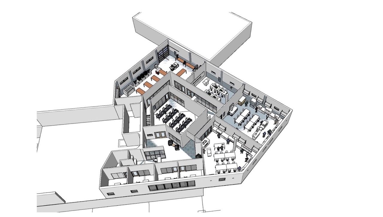 Renovations Underway for Mechanical Engineering  image