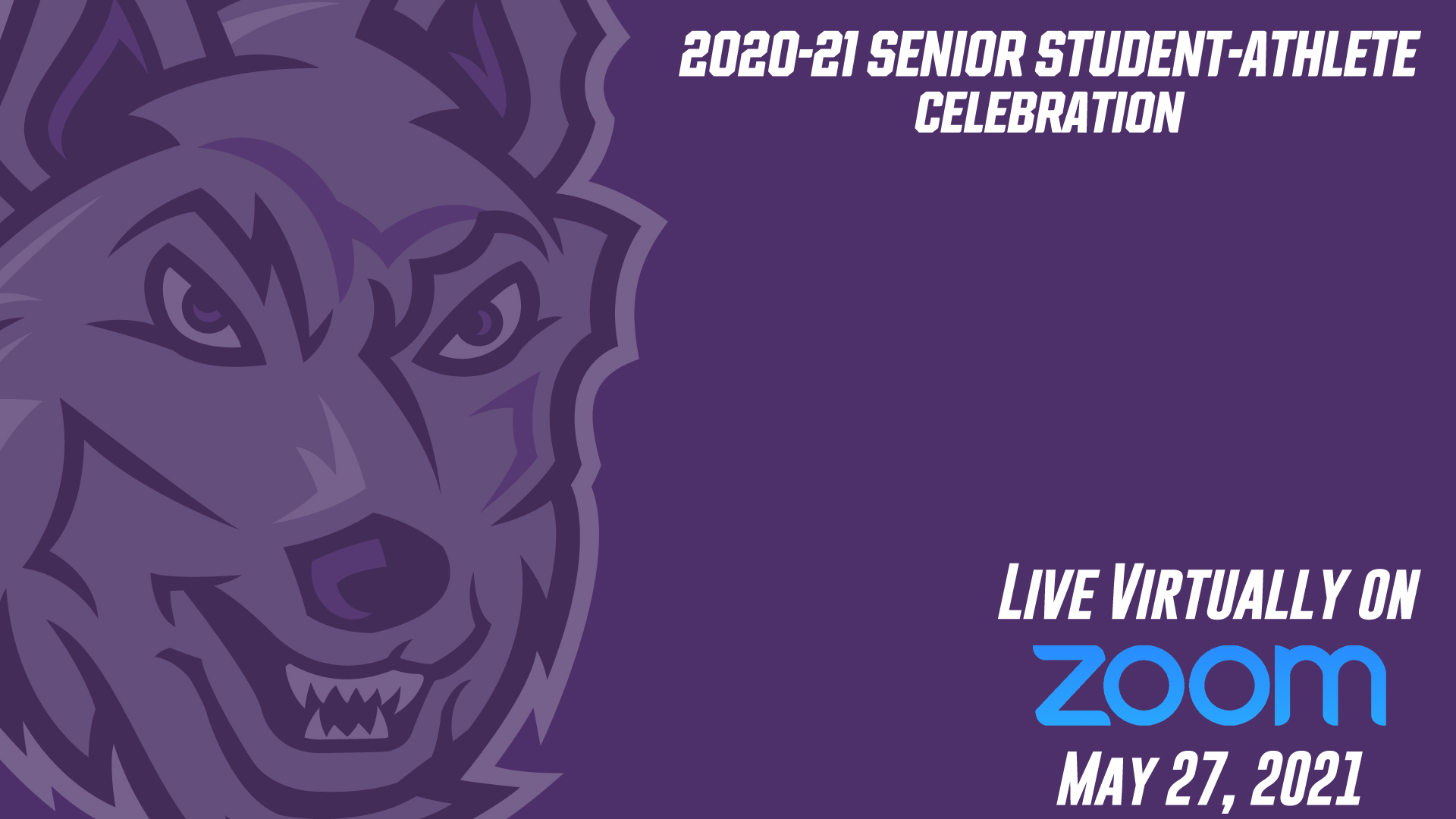 Department of Athletics to Host Virtual Senior Student-Athlete Celebration May 27