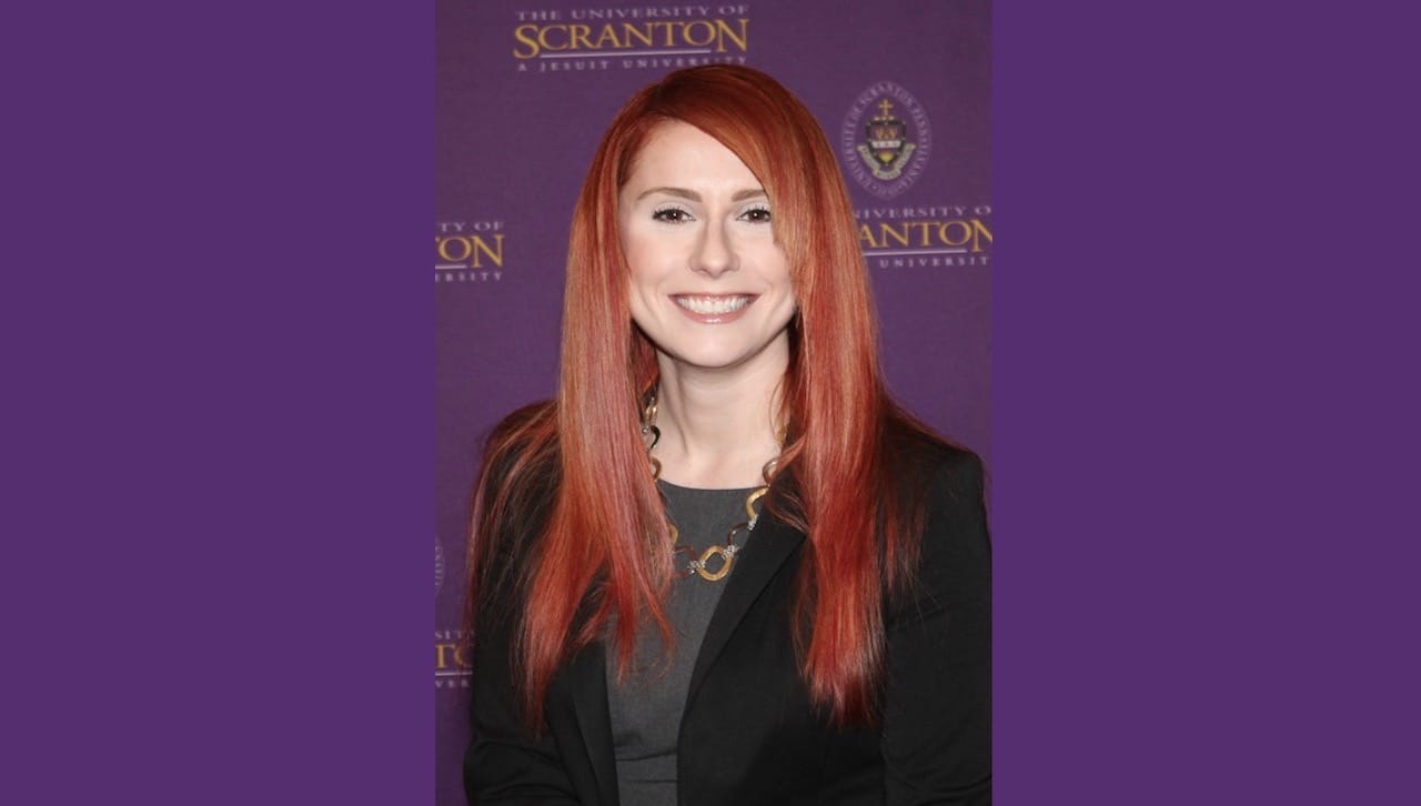 Ashley L. Stampone ’10, G’11, faculty specialist in the Accounting Department at The University of Scranton, was named the Kania School of Management Professor of the Year for the second year in a row.