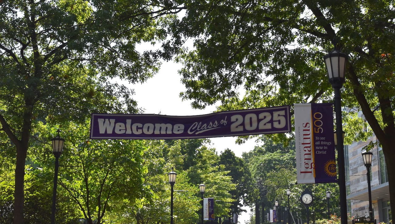Scranton Welcomes Class of 2025 Impact Banner