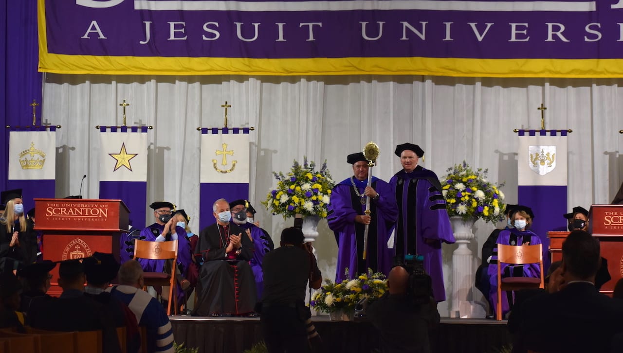 The University of Scranton celebrated The Inauguration of Rev. Joseph G. Marina, S.J., as The University of Scranton’s 29th President” Friday, Sept. 24, on campus.