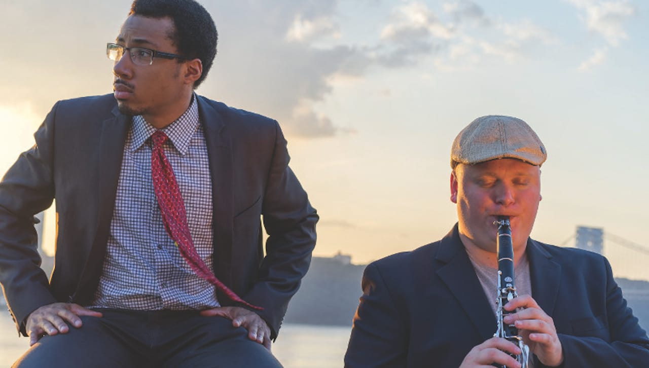 In Concert: Port Mande Quartet, presented by Performance Music at The University of Scranton, will take place Saturday, Sept. 18, at 7:30 p.m. in the Houlihan-McLean Center. From left: pianist/producer Jeremy Ajani Jordan and clarinetist Mark Dover.
