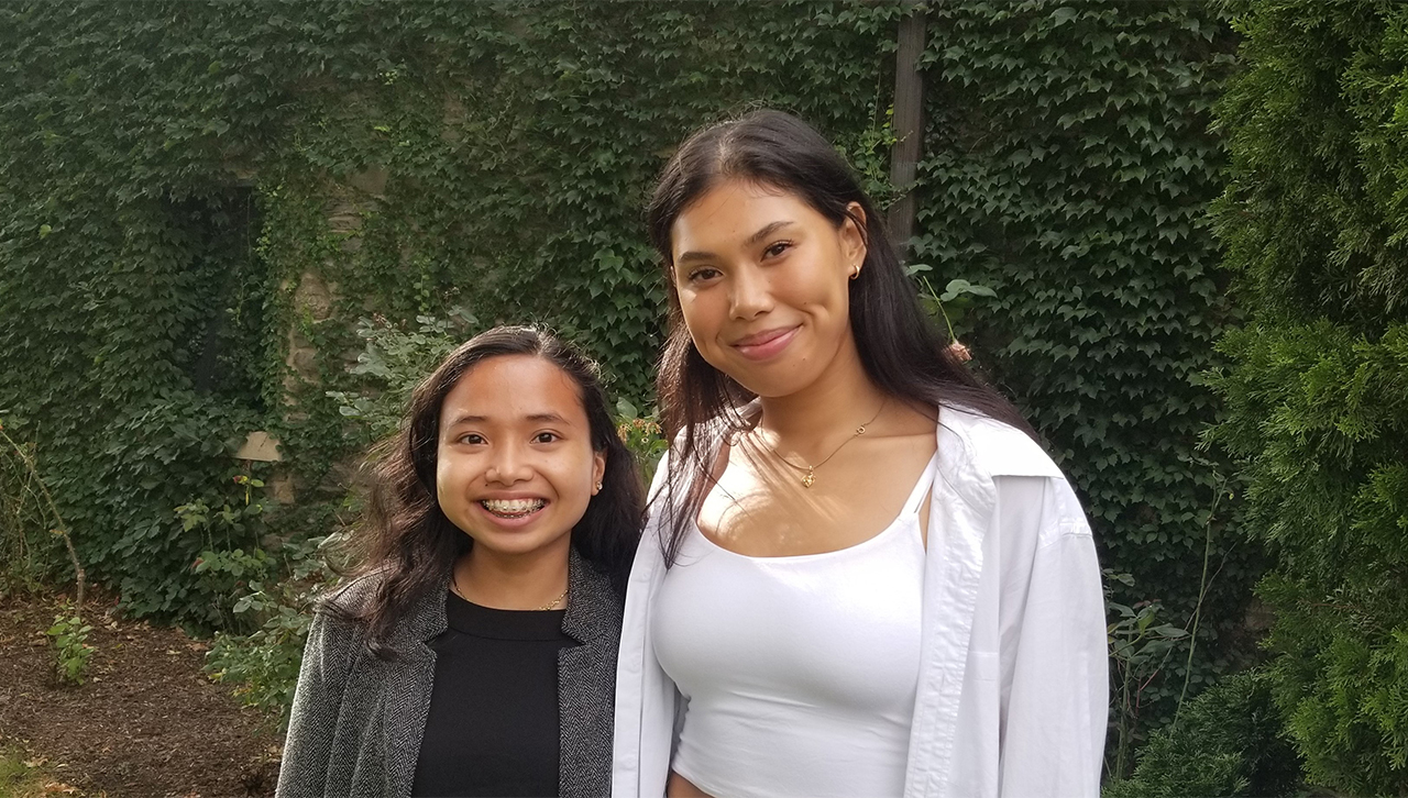 Erica Jeanne Mascardo ’23, and Ysobelle Reyes ‘23