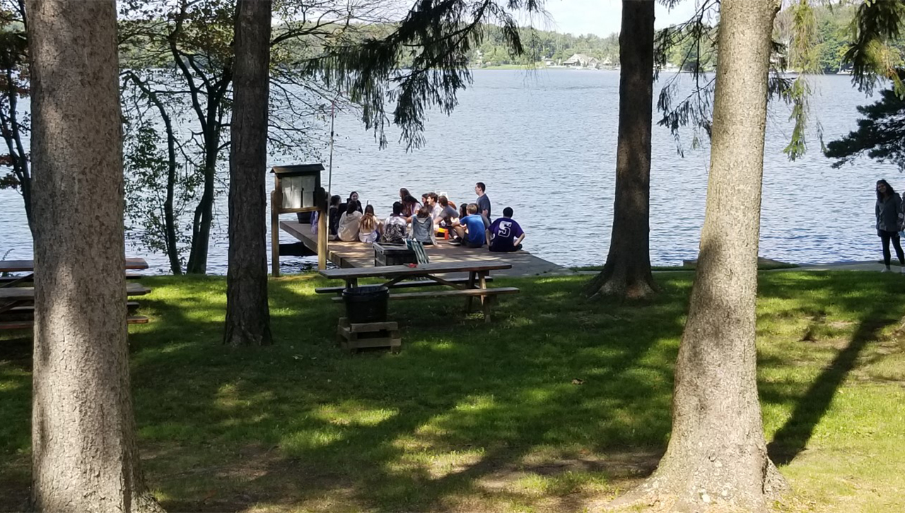 Campus Ministries Returns to Chapman Lake for the Connections Retreat image