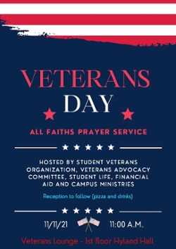 Veterans Day All Faiths Prayer Vigil