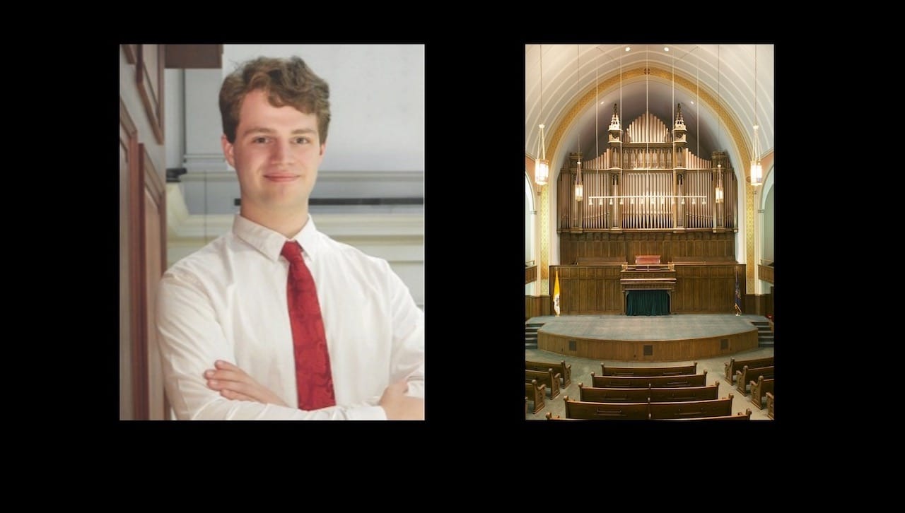 Acclaimed organist and composer Alexander Pattavina will perform on the completely restored Austin Opus 301 symphonic organ at a recital on Friday, Oct. 15, at 7:30 p.m. in the Houlihan-McLean Center at The University of Scranton.