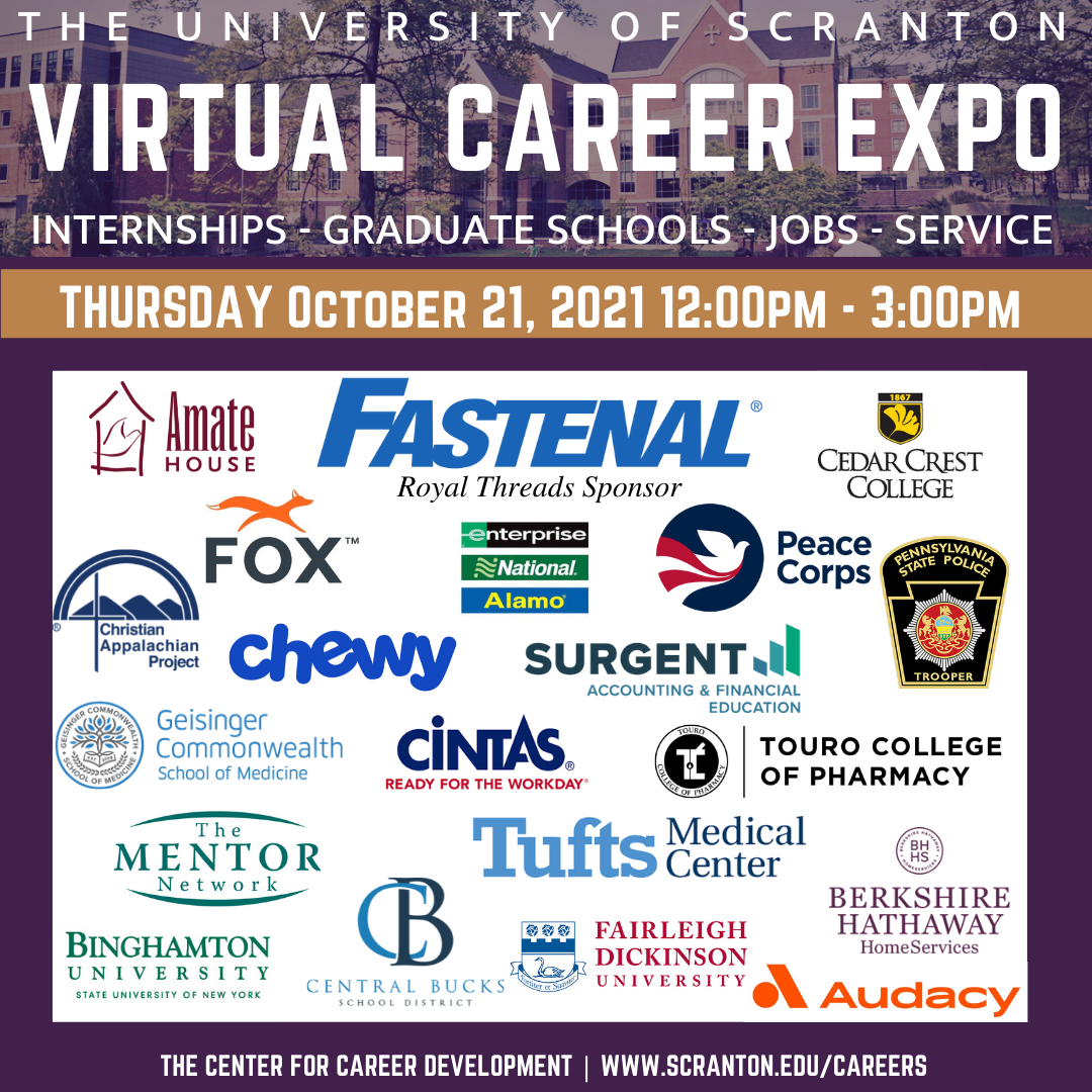 Virtual career Expo Poster
