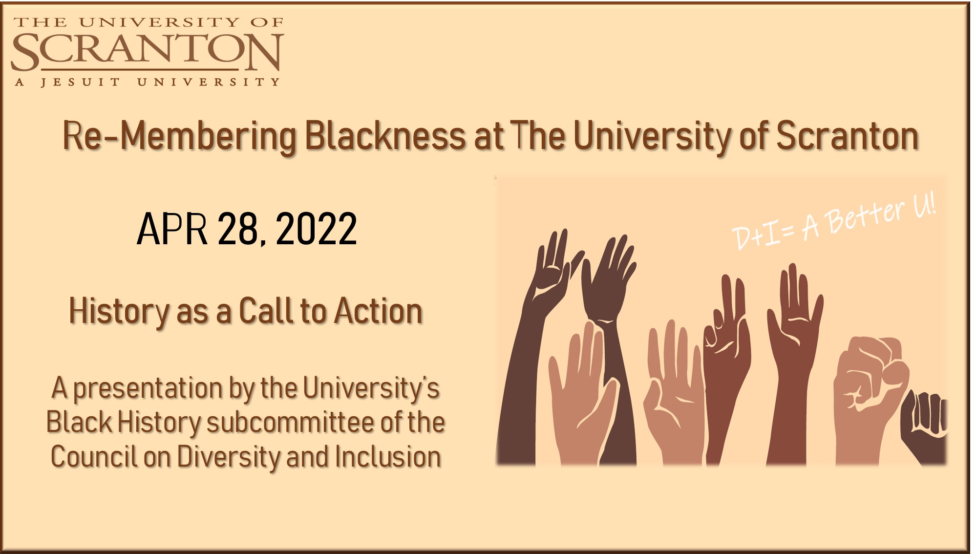 Re-Membering Blackness: History as a Call to Action
