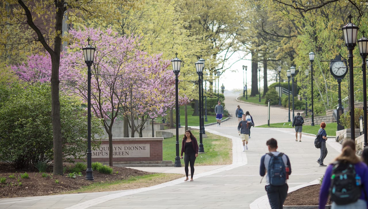 The University of Scranton is currently open to members of the University community and invited guests, which includes family members and friends attending Scranton’s various graduation ceremonies and other events on campus. The University announced plans to open campus again to the general public at the start of the summer semester on May 24.