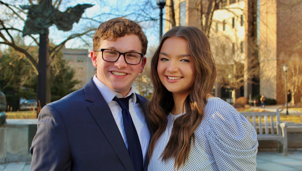 Newly Elected Student Body President and Vice-President image
