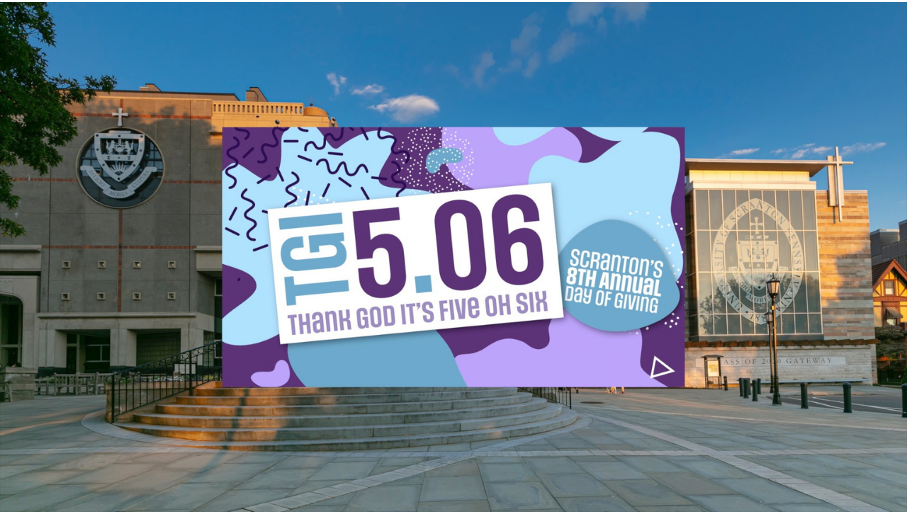 University To Celebrate 5.06 Day Of Giving May 6 Impact Banner
