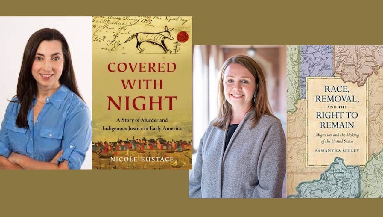 Authors Nicole Eustace, Ph.D., the winner of the 2022 Pulitzer Prize in History for her book “Covered with Night,” and Samantha Seeley, Ph.D., author of “Race, Removal, and the Right to Remain: Migration and the Making of the Early United States,”will speak on Wednesday, May 11, and Wednesday, May 18, as part of National Endowment for the Humanities (NEH) supported “Scranton’s Story, Our Nation’s Story” Project.