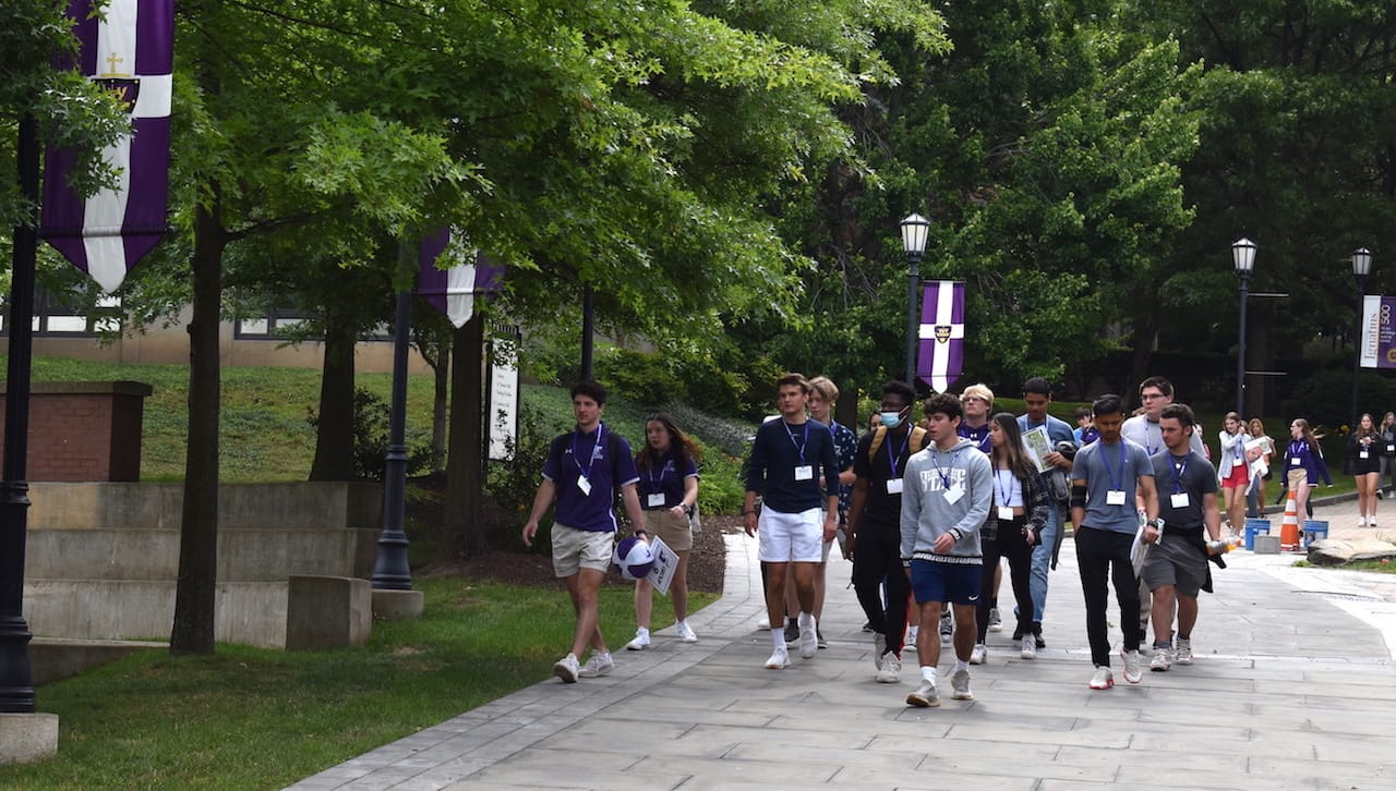 Two-day summer orientation sessions for the more than 1,000 members of The University of Scranton’s class of 2026, and their parents and guardians, began on campus June 21. The University will also display a tribute to the class of 2026 on its four-story, Class of 2020 Gateway lighted sign on the evenings of orientation.