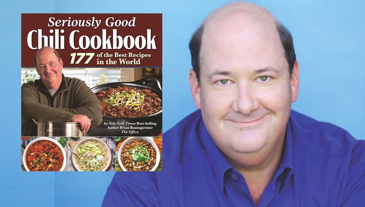Best-selling author Brian Baumgartner, who played Kevin Malone on The Office will be on campus for an exclusive Q and A session and book signing with University of Scranton students, faculty and staff on Thursday, Sept. 15. His latest book “Seriously Good Chili Cookbook” publishes on Sept. 13.