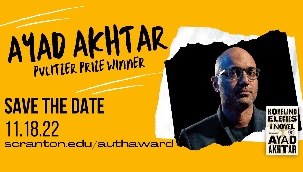 Ayad Akhtar, shown, is a winner of the Pulitzer Prize for Drama, the Edith Wharton Citation of Merit for Fiction, and an Award in Literature from the American Academy of Arts and Letters.