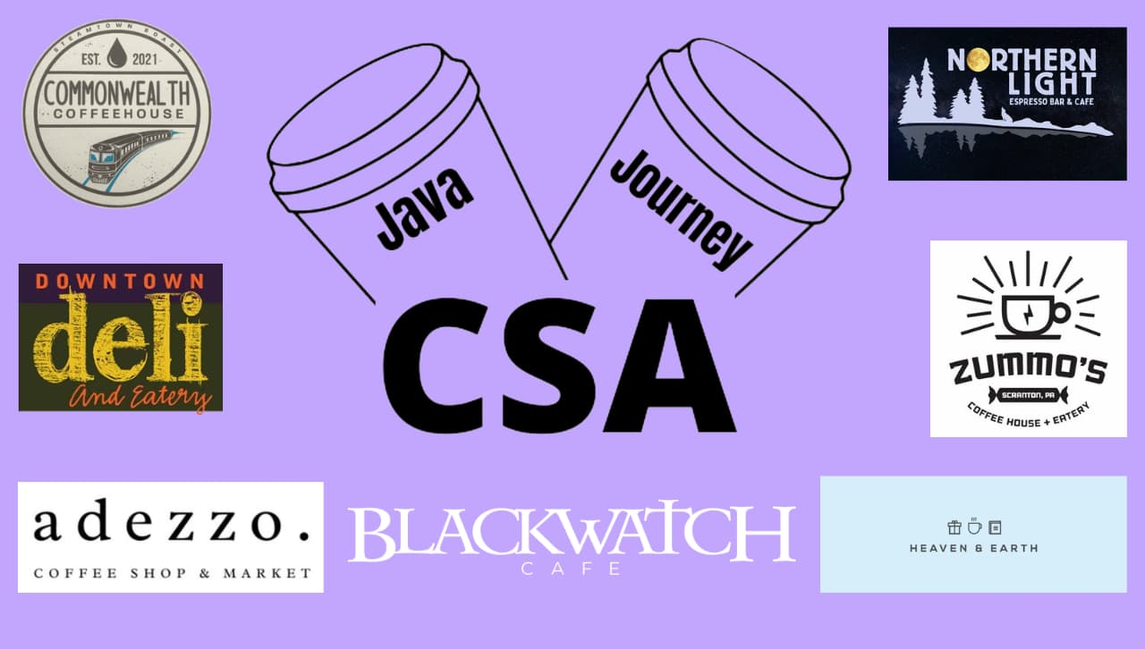 2nd Annual CSA Java Journey  Event Invites Students to Explore Local Cafes 