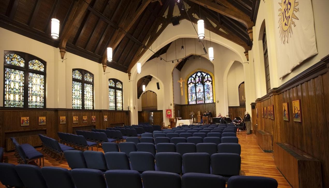 The Madonna della Strada chapel at The University of Scranton to host the annual Mass of Remembrance. 