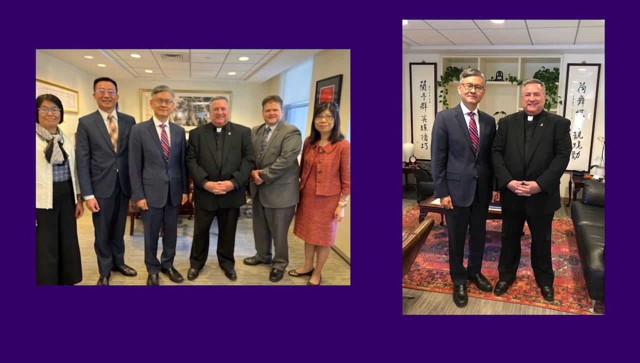 Scranton President Meets With Taiwanese Officials image