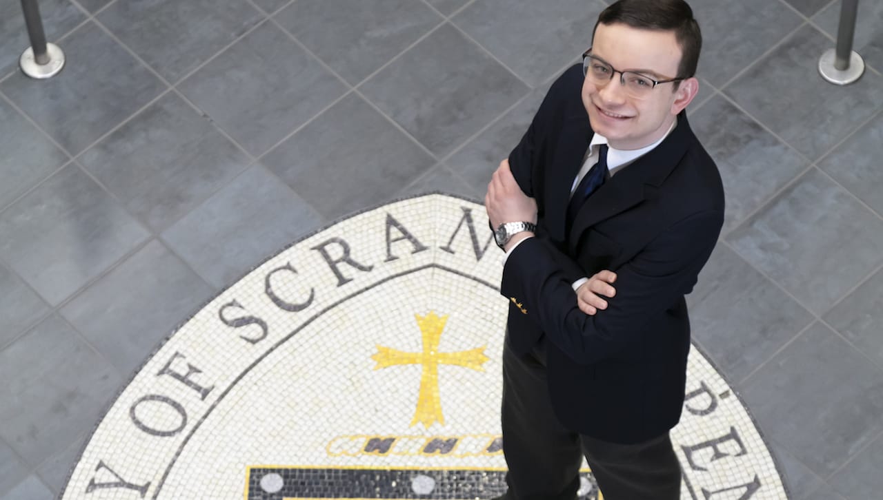 University of Scranton graduate student Charles Csaszar ’22, was among just three students in the world selected for the Institute of Management Accountants’ (IMA) 2022-2023 'Jimmie Smith' Student Leadership Experience. He is the fourth Scranton student to participate in this highly-selective program.