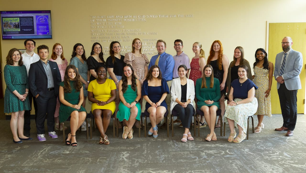 Twenty-three members of The University of Scranton’s class of 2023 graduated from its Undergraduate Honors Program.