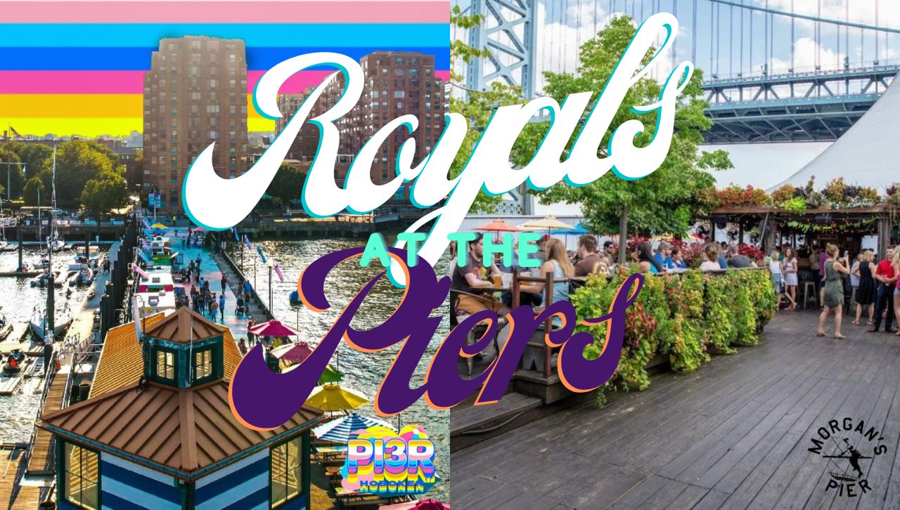 A graphic reading "Royals At The Piers."