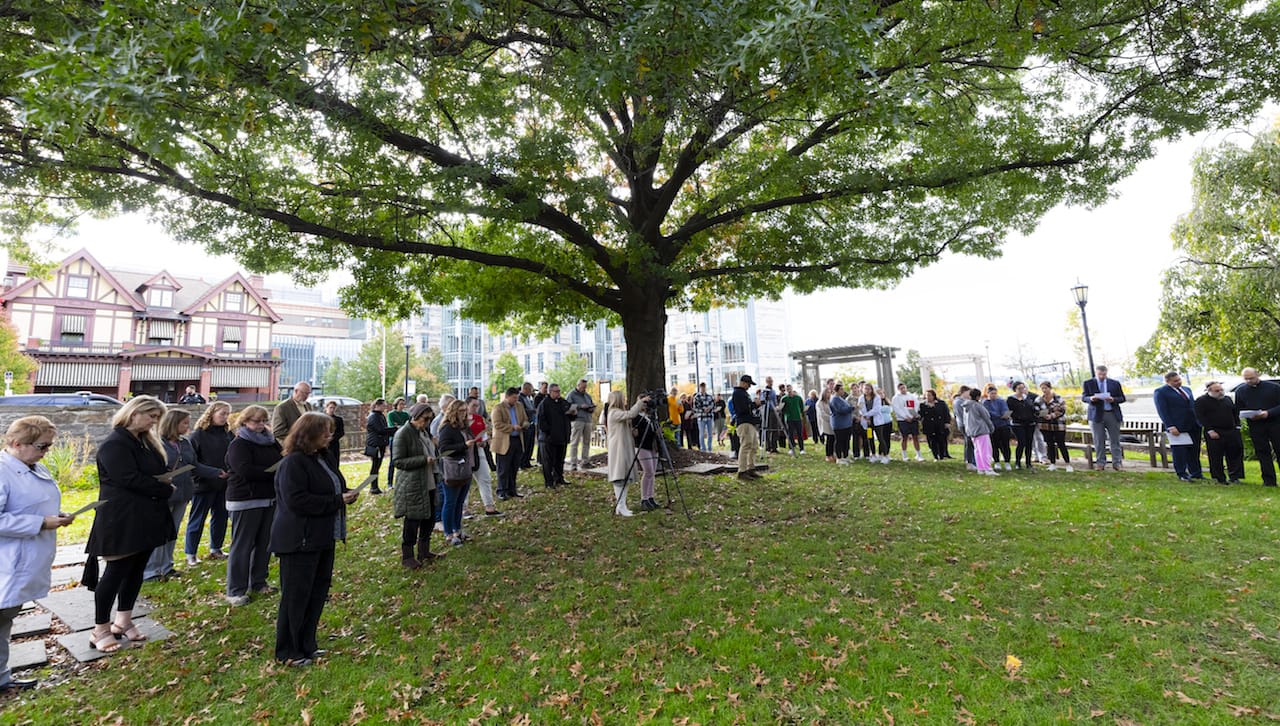 The University of Scranton held an interfaith our Prayer Service for Peace in the Holy Land on campus Oct. 17.