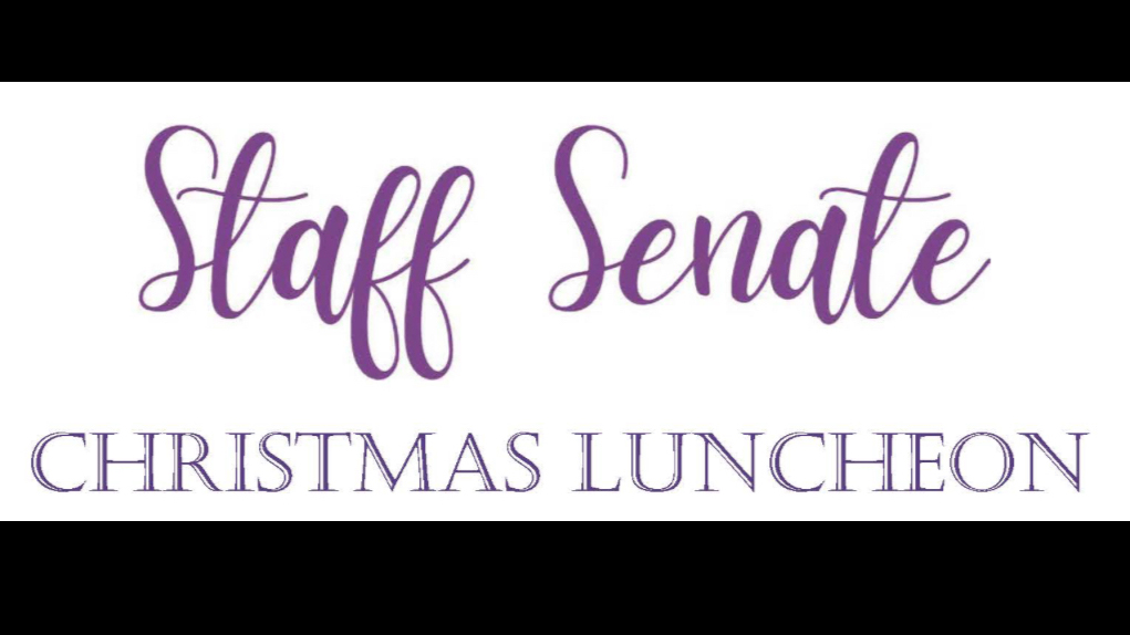 Staff Senate Christmas Luncheon Accepting Reservations