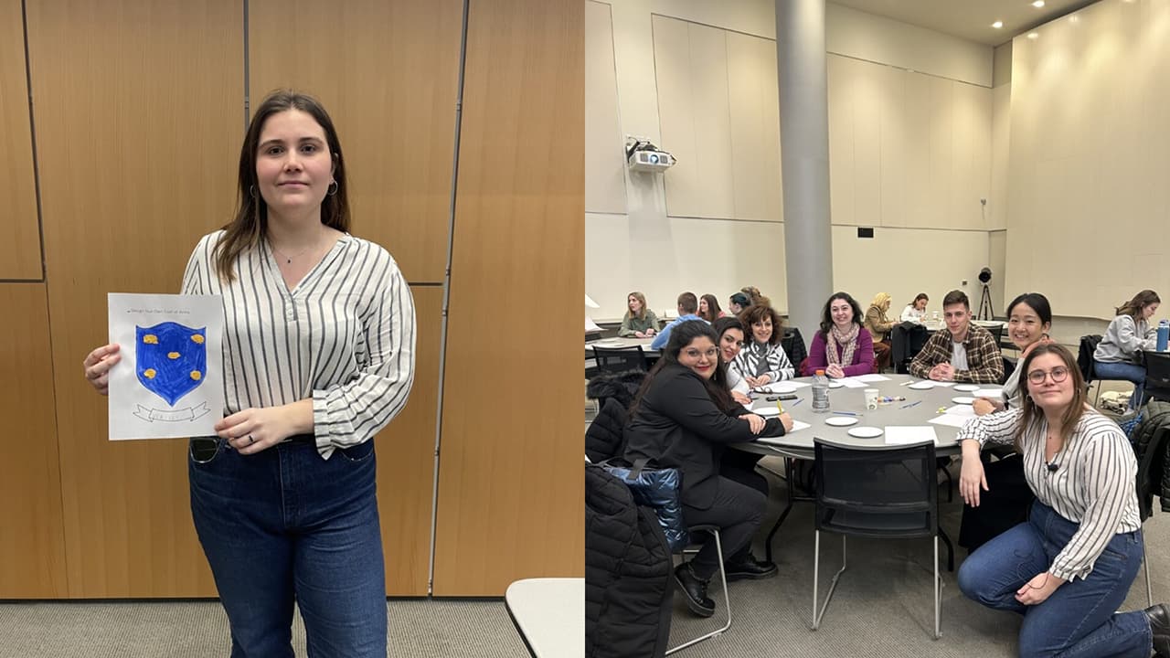 Héloïse Vérissi, a French Fulbright Language Teaching Assistant, recently hosted “Beyond Borders: A Journey Through Folktales from the French Speaking World.” 