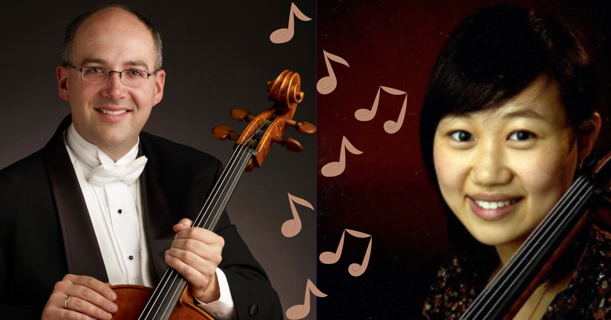 'IN RECITAL' April 14: Mark Kosower and Mingyao Zhao, cellobanner image