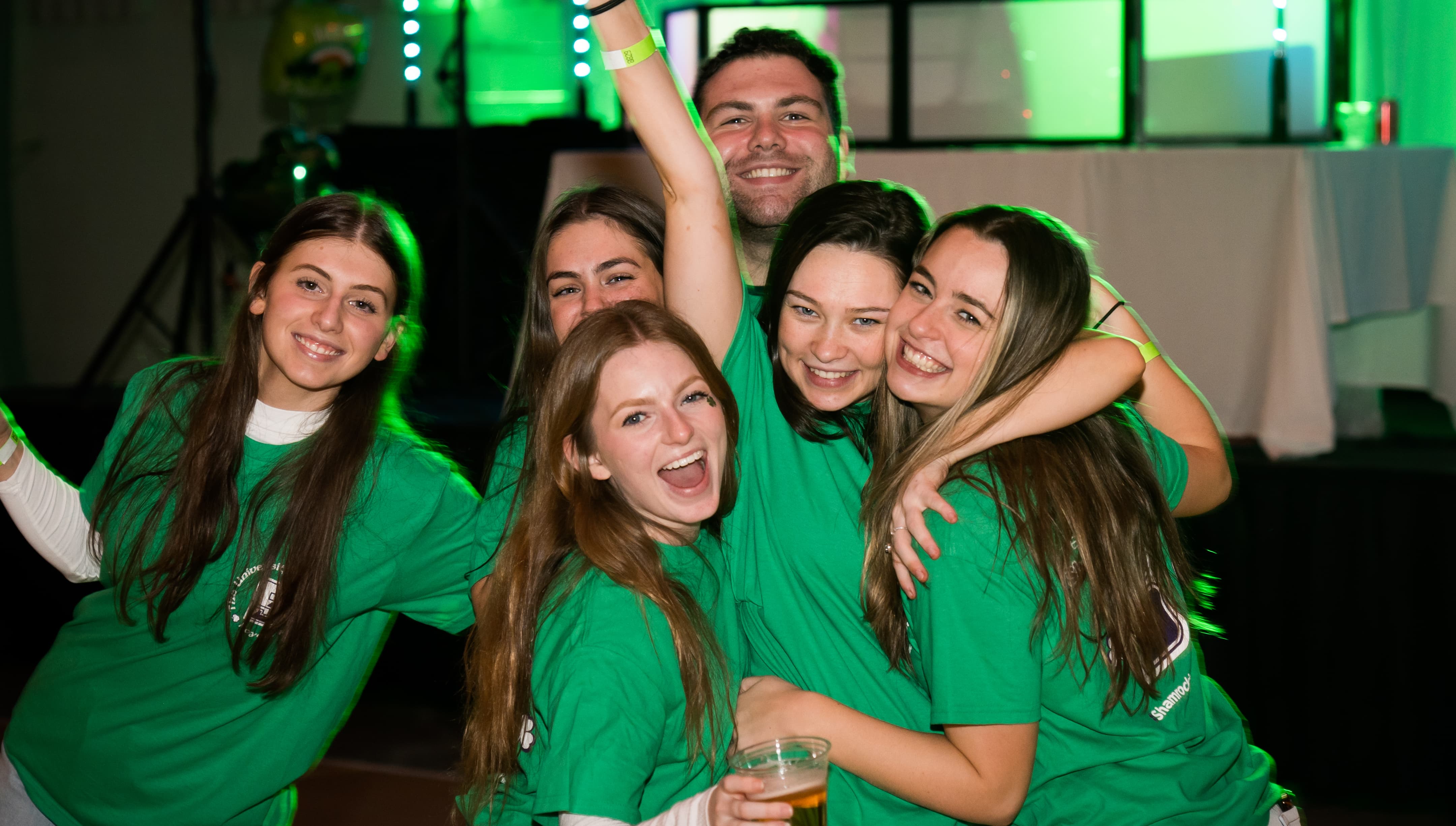 Revelers enjoy Shamrockin' Eve 2023.