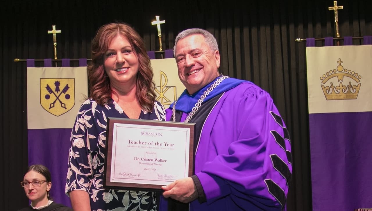 Graduating Class of 2024 Names Teacher of the Year image