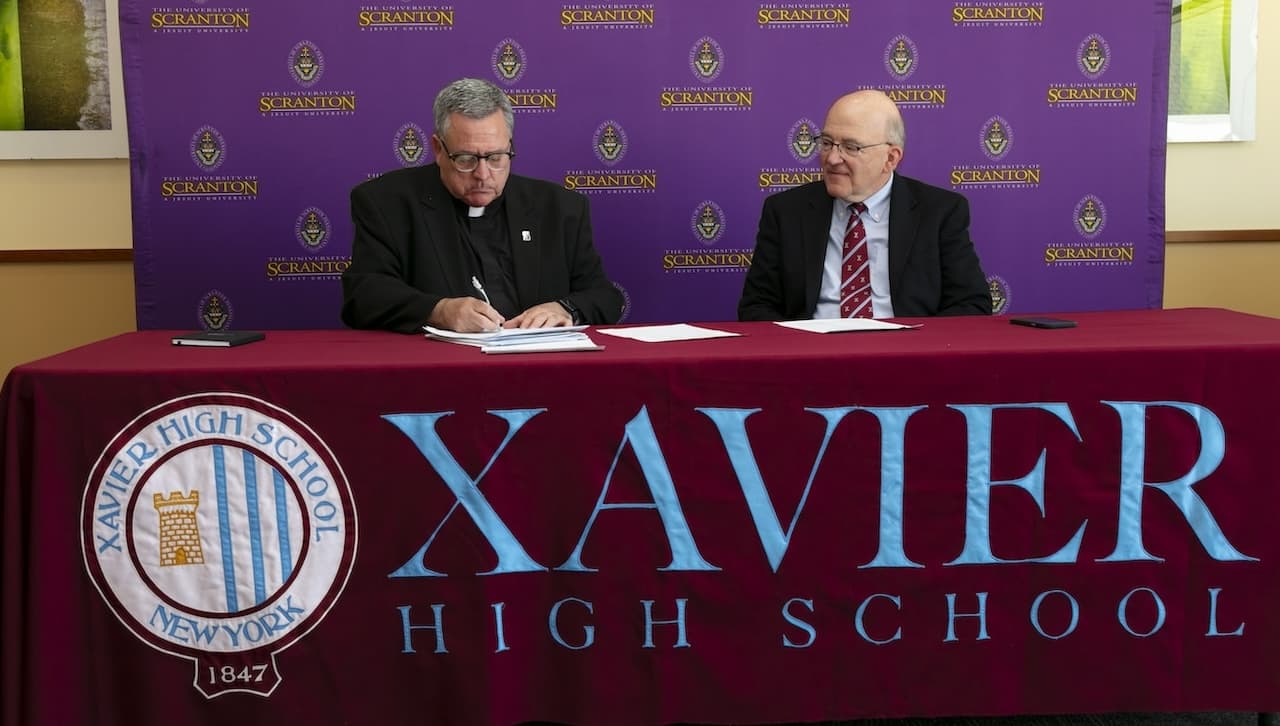Seven-Year Program Agreement Signed with Xavier High School image