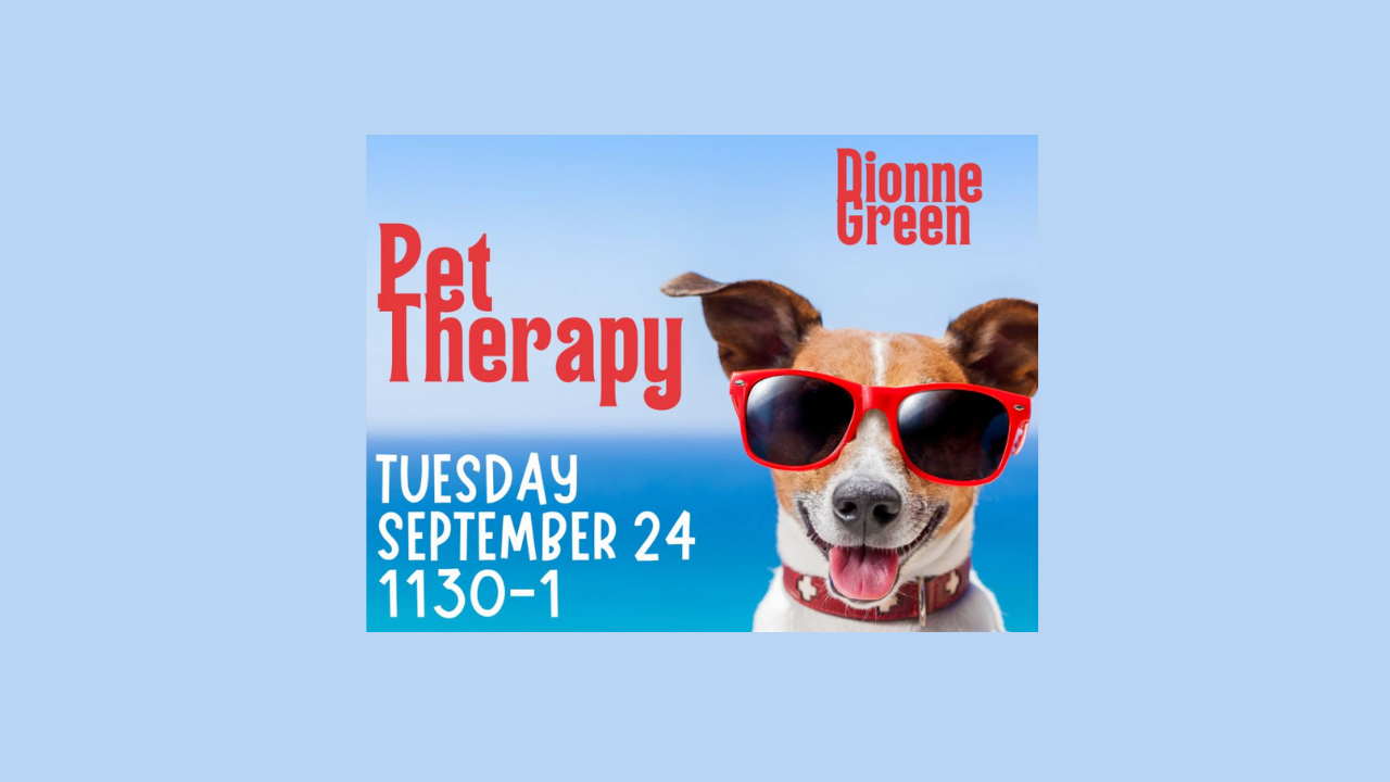 Dogs Needed for Sept. 24 Pet Therapy Event