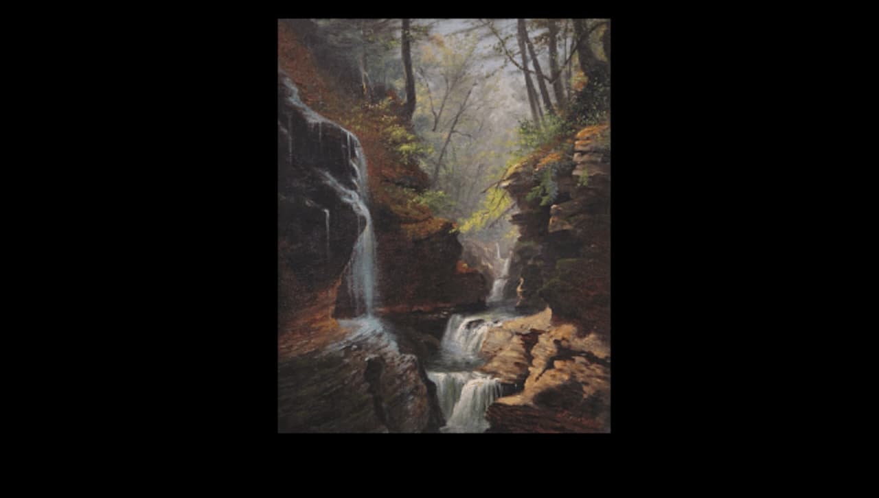 The University of Scranton announced events planned for the month of October. Image is “Rainbow Falls Watkins Glen” by James Hope which will be on display at the Hope Horn Gallery exhibit “Hudson River and Delaware Valley,” beginning Oct. 21.