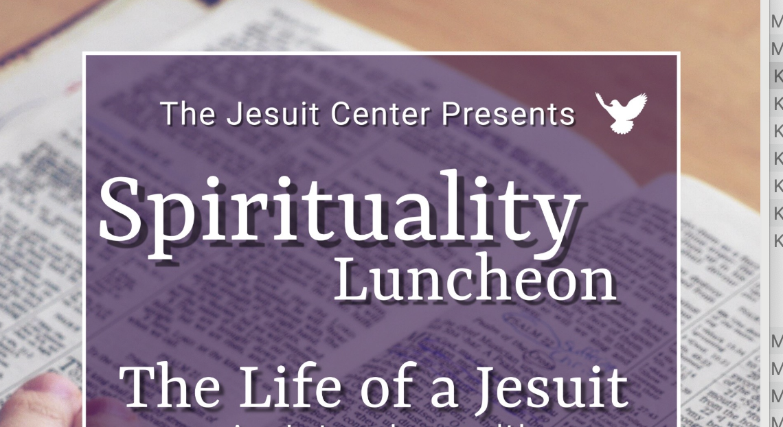Staff, Faculty Invited to October Spirituality Luncheon image