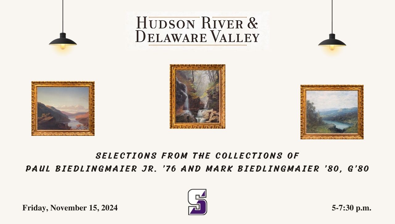 University to Hold Hudson River and Delaware Valley Exhibitions  image
