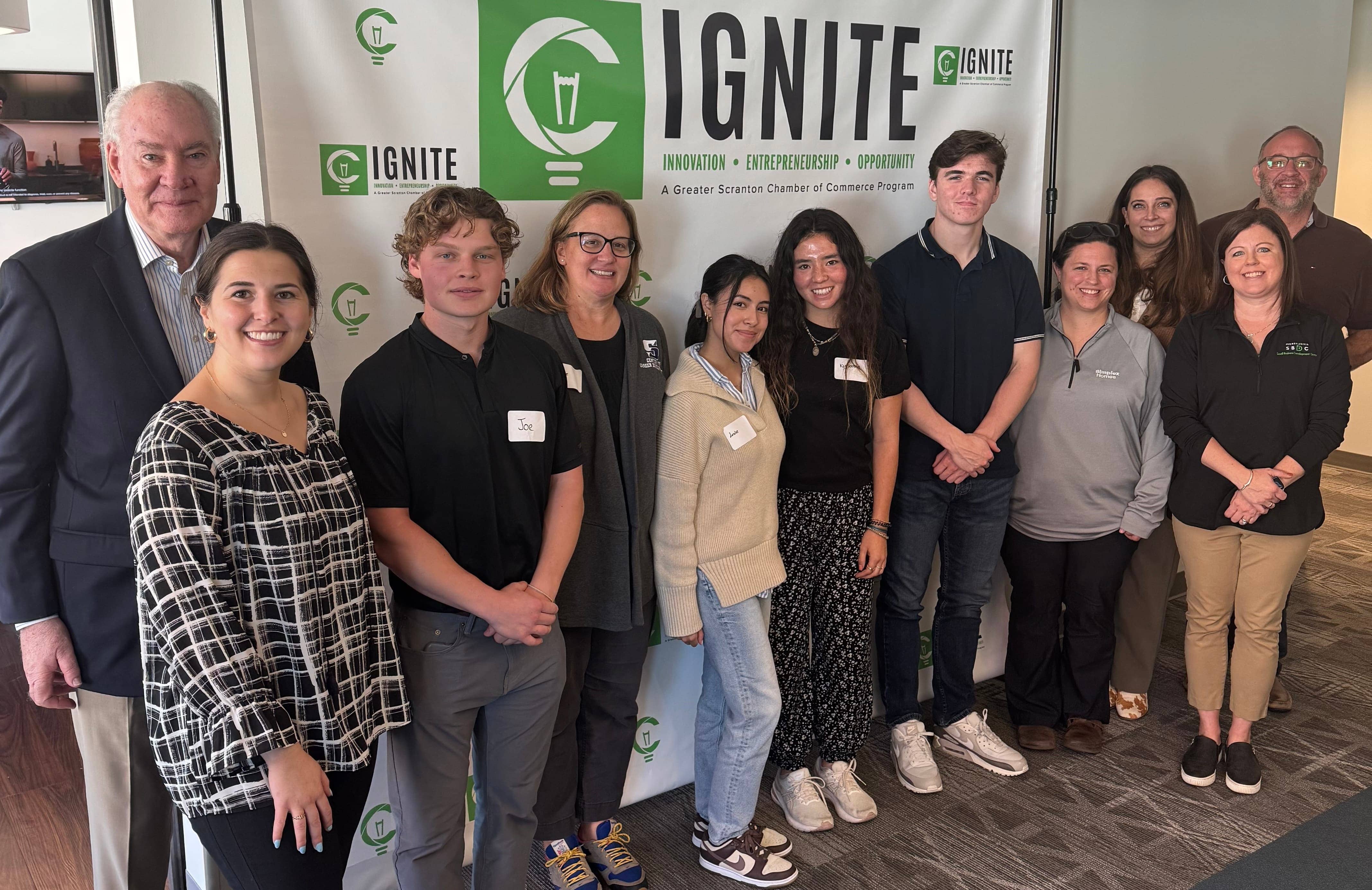 University Students Participate in Business Walk