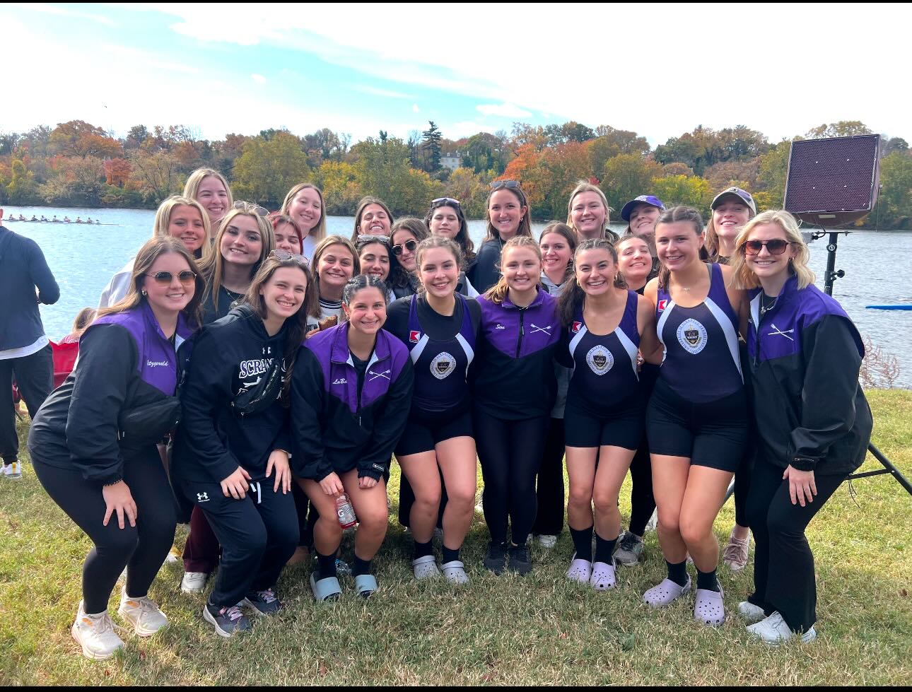 Many of The University of Scranton Women's Crew club members, shown, say they stepped out of their comfort zone or joined the team with absolutely no experience in rowing. The results: lifelong friendships and a sense of accomplishment.