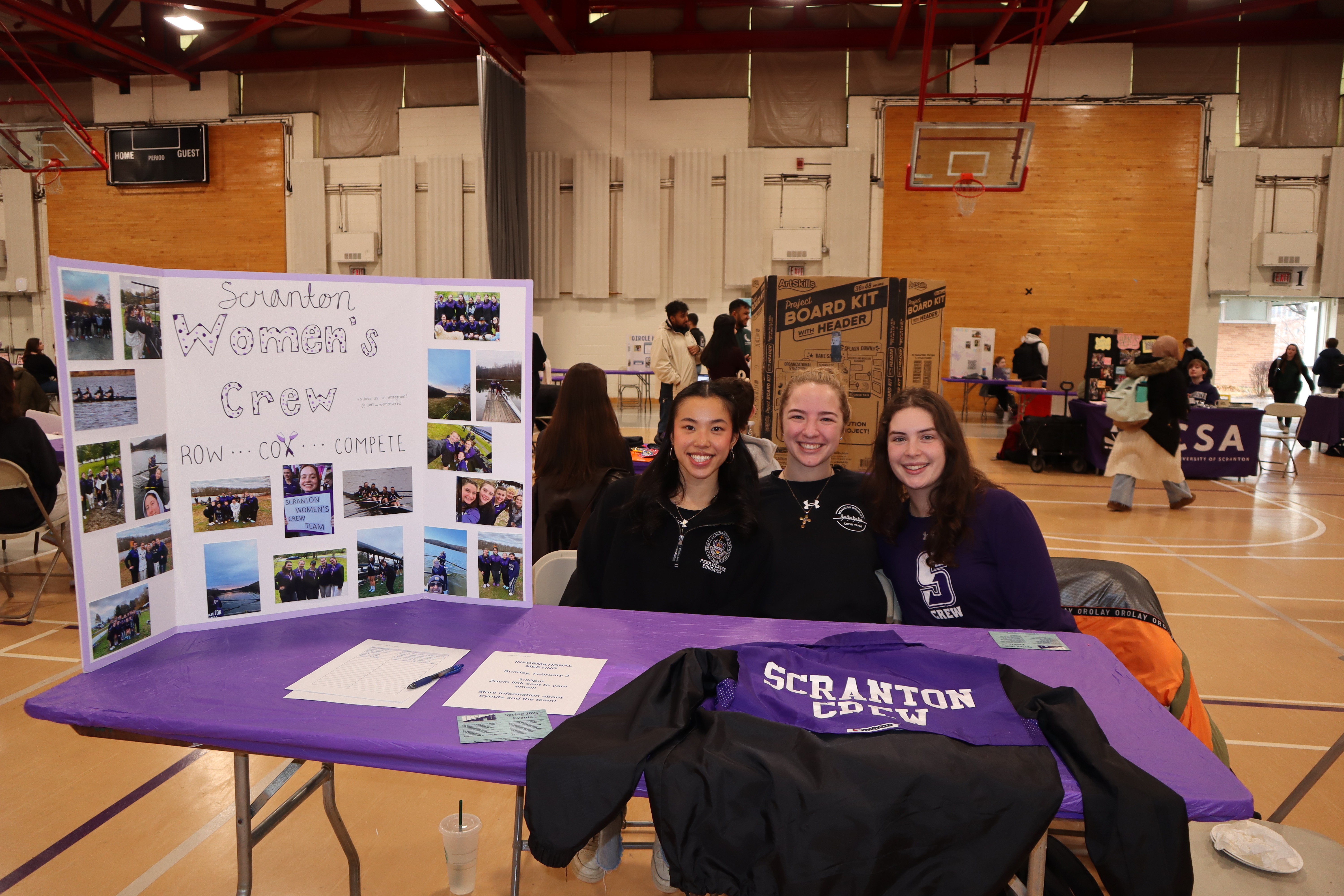 Women's Crew Club Fair