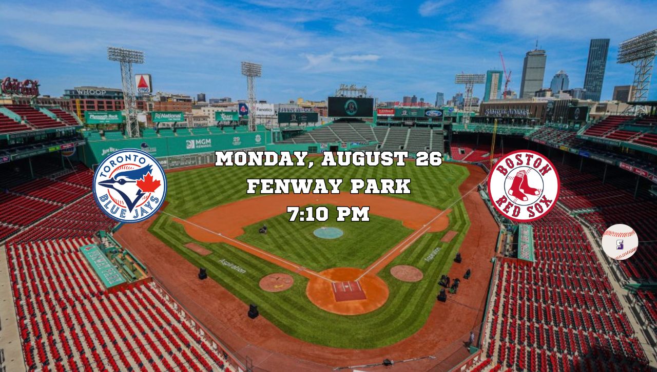 A baseball stadium