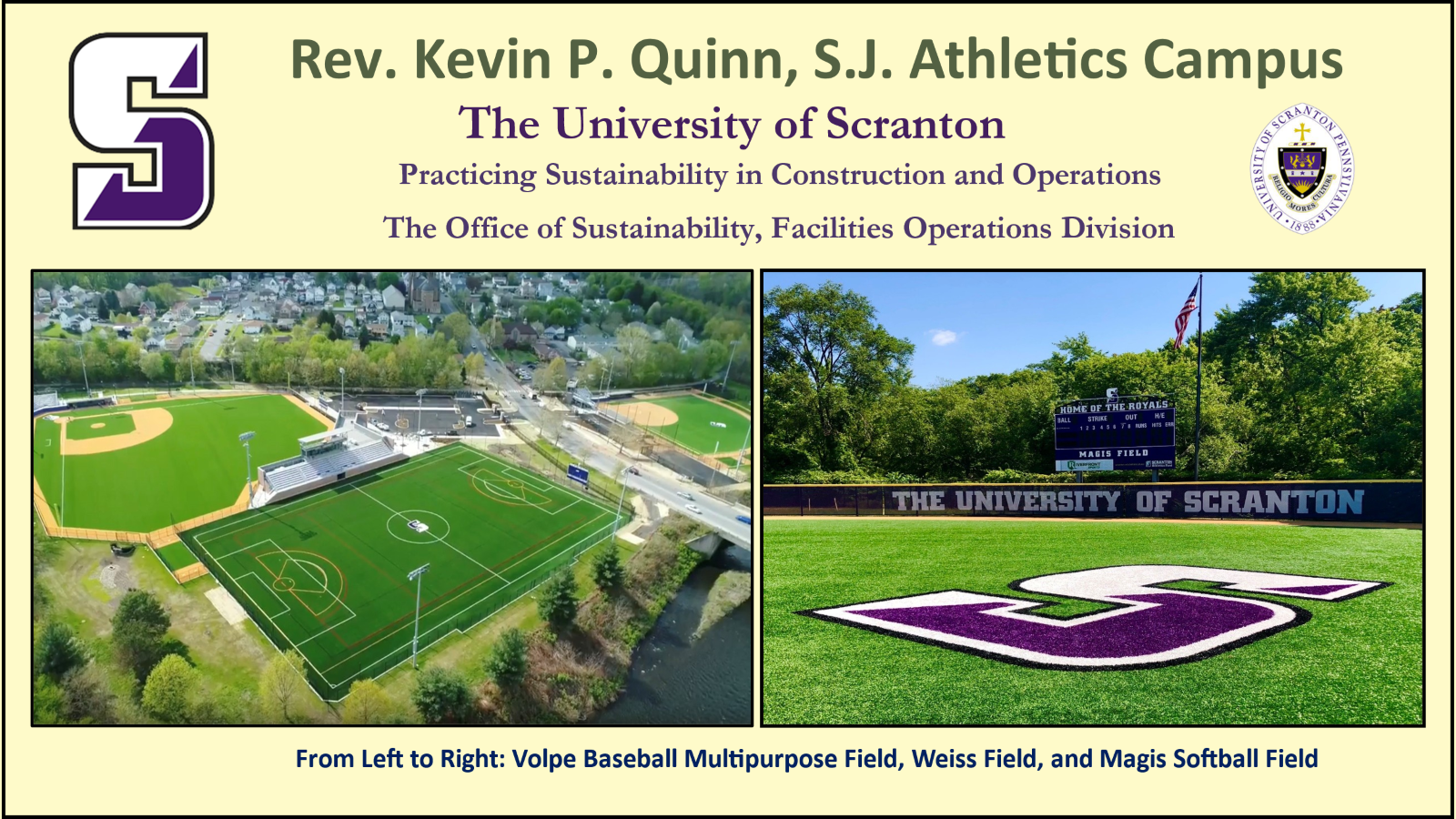Quinn Complex Sustainability Sign