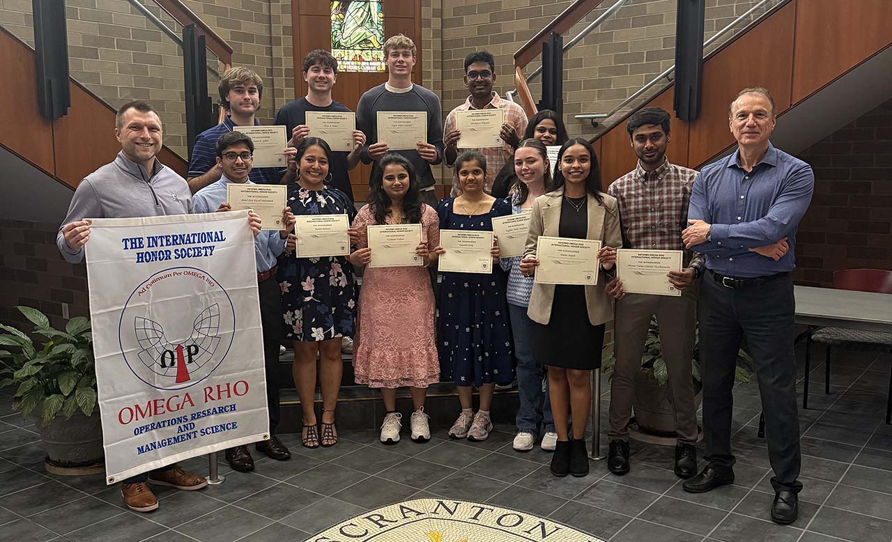 First Omega Rho Induction Ceremony at The University of Scranton banner image