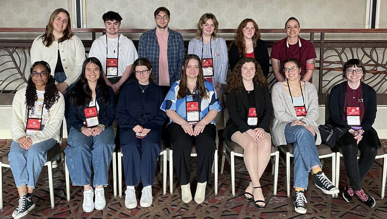 Sigma Tau Delta Students, Alum Recognizedbanner image